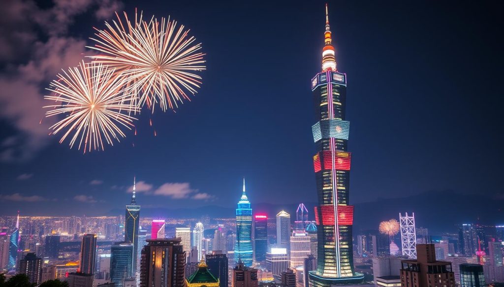 Taipei 101 Fireworks