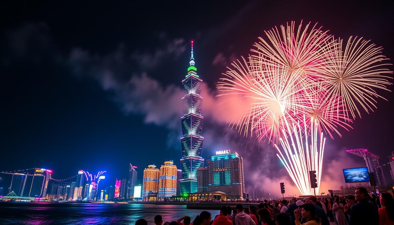 The Magic of Taiwan’s New Year’s Eve Fireworks at Taipei 101